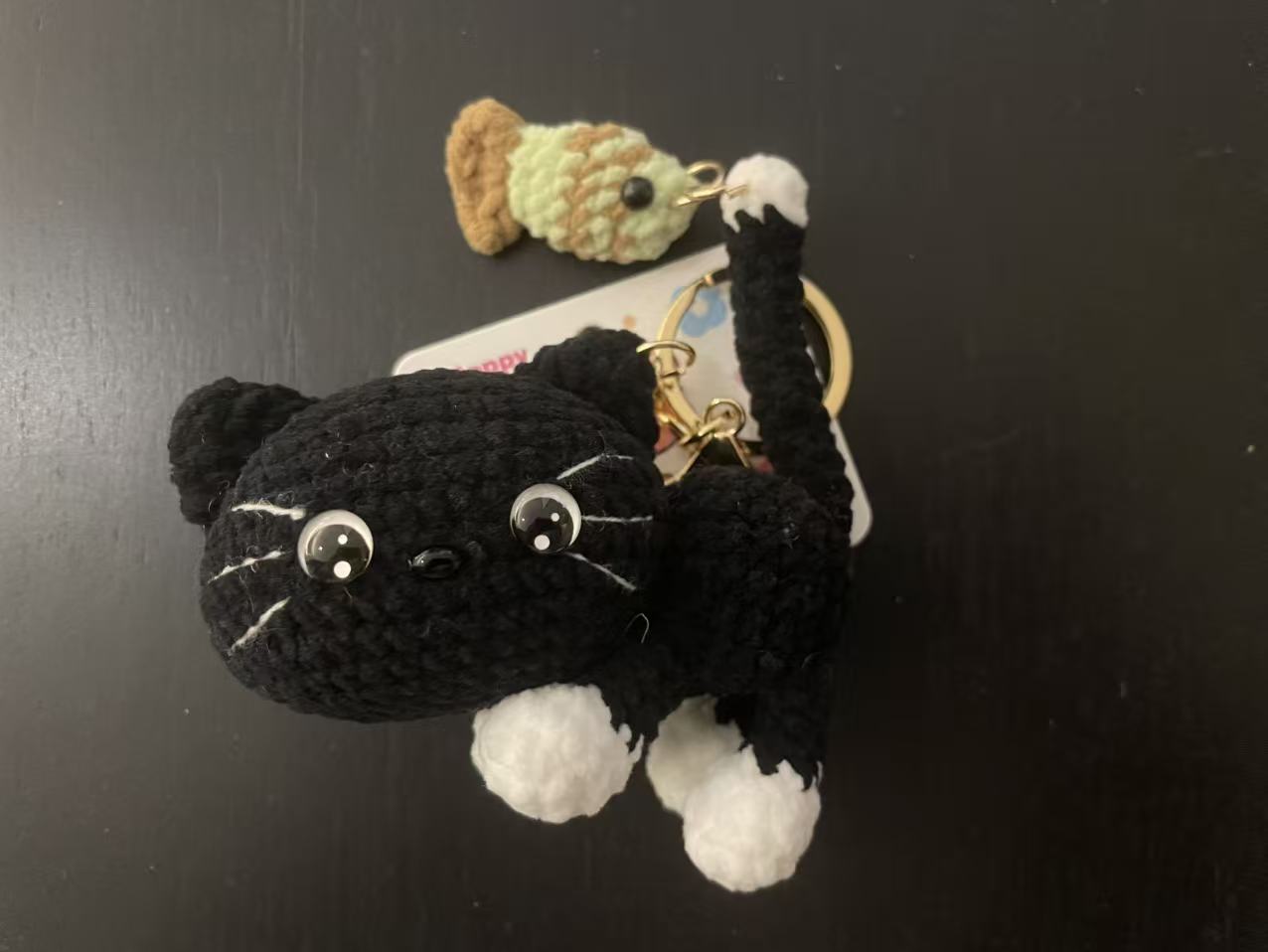 key chain (black cat)