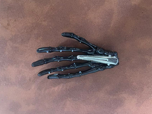 Halloween Hair Clip - black hand