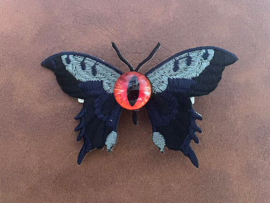 Halloween Hair Clip - black butterfly