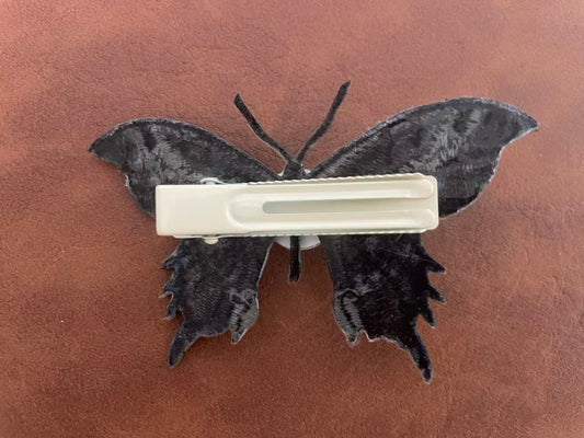 Halloween Hair Clip - black butterfly