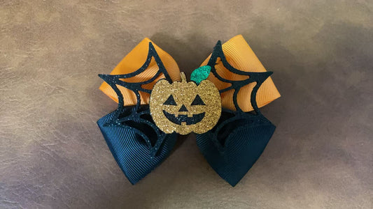 Halloween Hair Clip - Pumpkin