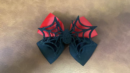 Halloween Hair Clip - Spider