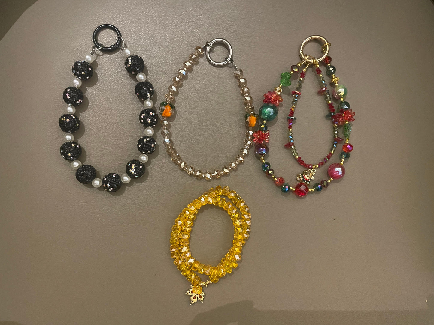 DIY Key Chain and Bracelet Set