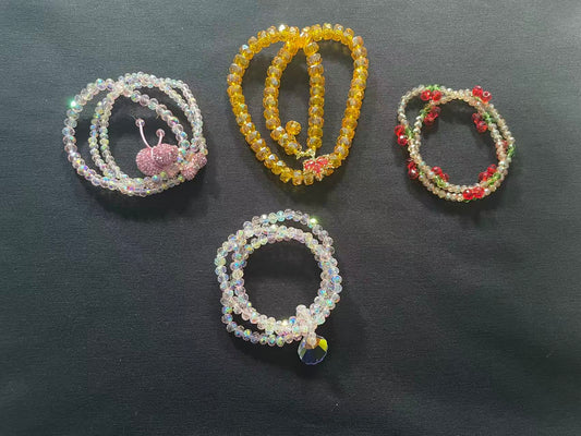 Bracelets set (four pieces)